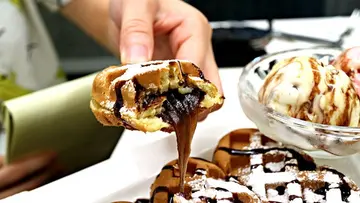 全台北最牽絲的麻糬鬆餅 可口曲線超誘人！ 