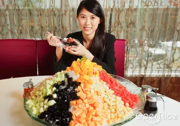【冰品特輯】刨冰控的天堂！20人份的巨無霸「鮮果刨冰山」來啦！ 