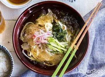 【NEWS】降溫最快!以高湯製成晶亮碎冰的「冰鎮讚岐烏龍麵」最消暑!