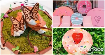 【NEWS】超美渲染花紋「草莓甜甜圈」Krispy Kreme化身美拍門市!唐寧茶花園午茶琥珀焦糖、胭脂色完美結合