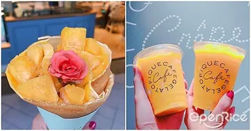 【NEWS】「芒果花朵可麗餅」太絕美！「gelato pique café」芒果季推出限定可麗餅、果昔與聖代！