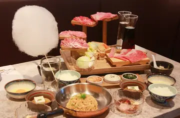 【肉控必吃】棉花糖+壽喜燒療癒又銷魂！爽享頂級和牛絕搭口感 樂軒松坂亭推高CP值新和牛套餐