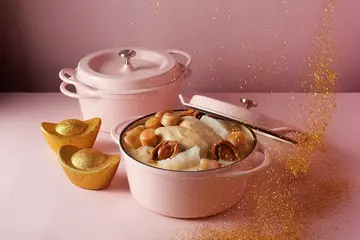 【年菜免煩惱】價值萬元鑄鐵鍋一起帶回家！買湯送鍋超好康 美福日本匠人鑄鐵鍋X港式經典煲湯組合強勢出擊 