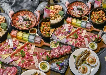 昭日堂燒肉：台中南屯區美食-2021新菜單，吃得到火鍋的日式燒肉店！裝潢磅礡氣派適合慶生、情侶約會！年底尾牙專案『超人氣雙人經典套餐原價$1680，平日現省400元只要$1280』