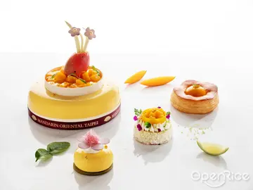 【防疫】宅吃星級甜點最療癒！擺起自家餐桌的夏日午茶盛宴 台北文華東方推出「香芒一夏」芒果季甜點外帶外送