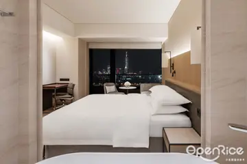 【台北旅展】保證101美景客房住宿超殺18折！消費滿萬加碼再送3000折抵金 台北萬豪酒店餐券最低64折