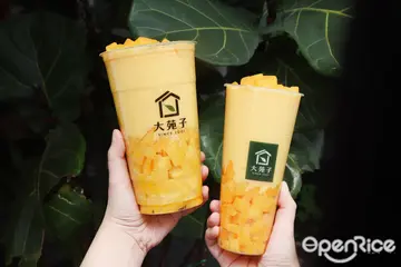 【全台】一公升喝起來就過癮!直接開喝三顆芒果果肉 大苑子超越四倍芒果再推「最大杯」愛文芒果冰沙