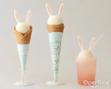 【台北信義】怎麼可以不吃「兔兔」！不只超夯「熊貓圓筒可麗餅」回歸 GELATO PIQUE CAFÉ再推全新「軟萌復活節兔兔」