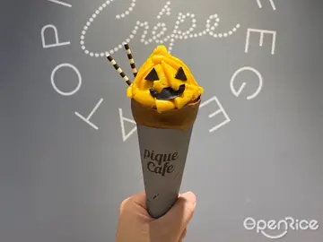 【台北信義】肉桂+甜薯打造秋季限定美味！搗蛋南瓜&調皮幽靈躍上捲筒可麗餅 GELATO PIQUE CAFÉ 推出萬聖限定超好拍搞鬼口味