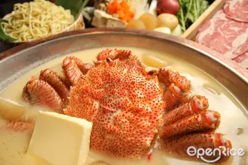 【台北中山】冬天就要吃「北國味」日本名蟹！獺祭、松葉蟹、鱈場蟹都入饌 晶華三燔推出溫暖推出「北海道毛蟹味噌鍋」