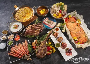 【台北南港】加碼松葉蟹吃到飽！大口嗑炙烤戰斧牛排、鹽之花牛小排 六福萬怡吃到飽祭雙11不孤單1111元