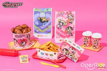 【全台】限定「金沙鹹蛋黃粉」搭薯條、炸雞都好吃！頂呱呱50週年超萌攜手「飛天小女警」 超萌三色餐點
