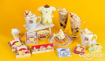 【全台】台灣才有的超萌限定聯名！「布丁狗」變身療癒店長  客美多咖啡打造布丁飲品、甜點