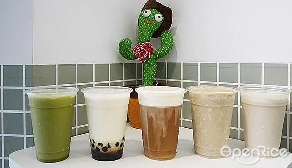 時刻間綠豆沙牛奶專賣店