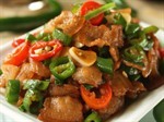 小炒五花肉