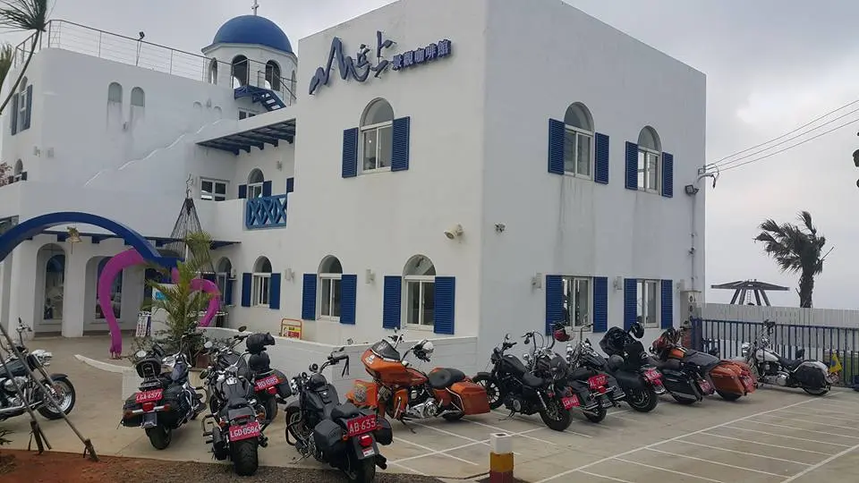 山丘上景觀咖啡館