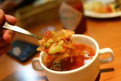 香草蕃茄蔬菜湯