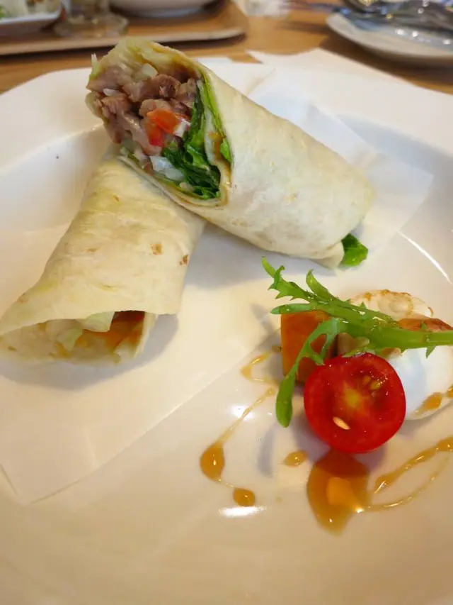 卡菲燻雞鄉村捲餅