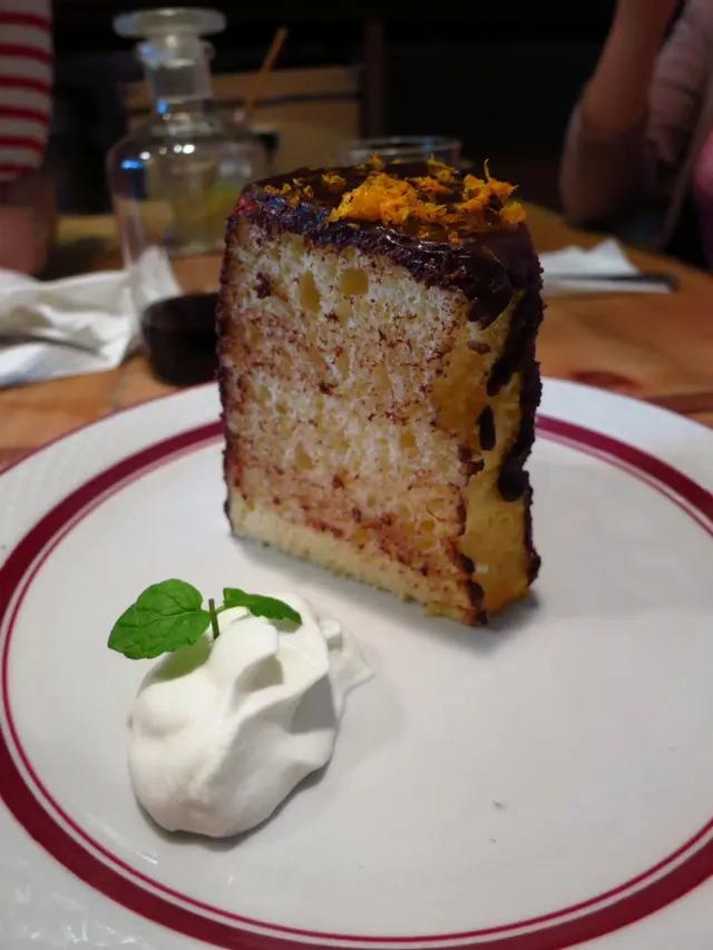 香橙巧克力戚風蛋糕