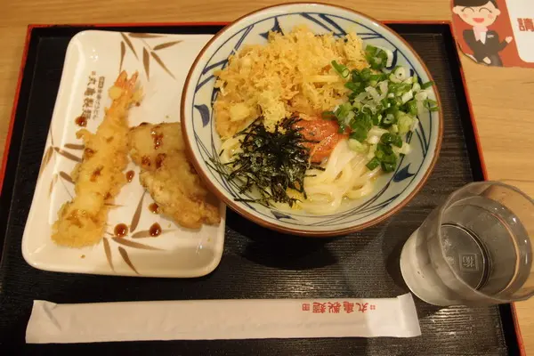 明太釜玉烏龍麵 中碗