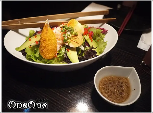 加州風魚肝沙拉