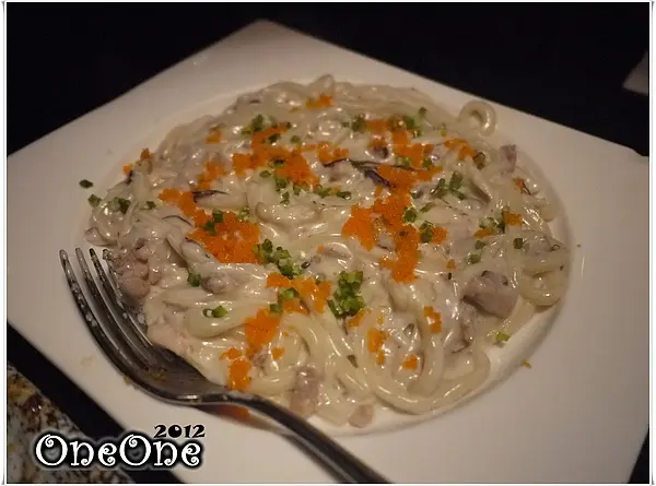 義式白醬烏龍麵