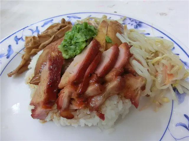 叉燒拚雞飯