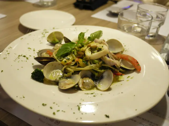 香蒜白酒蛤蠣細扁麵