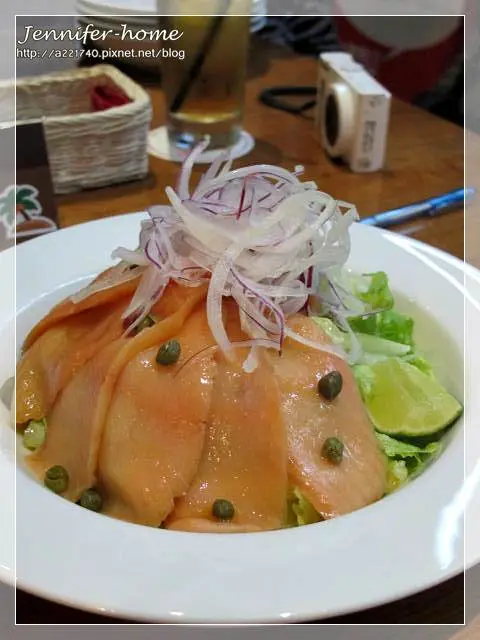 <挪威煙燻鮭魚冷盤$280>