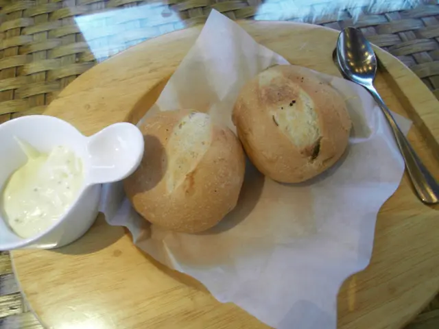 熱騰騰的手工麵包