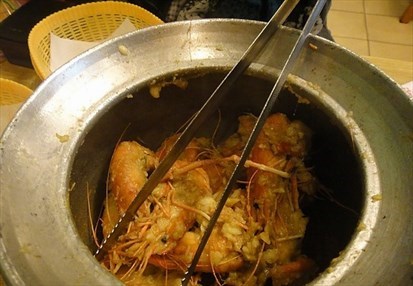 蒜頭蝦