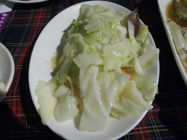 清炒高麗菜,清甜爽脆。