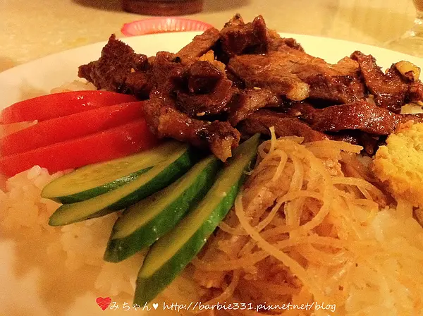 越式烤牛排飯