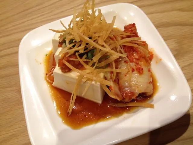 手做泡菜冷豆腐