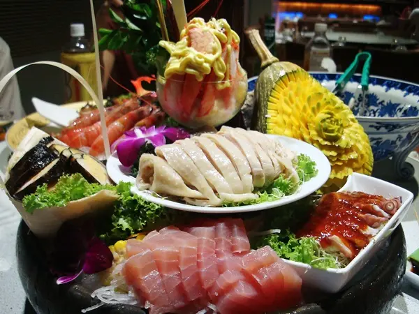 猶如庭園造景搬上桌