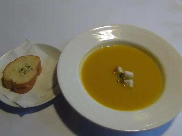 南瓜濃場 + 今日麵包