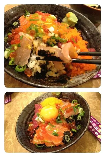 生魚片蓋飯
