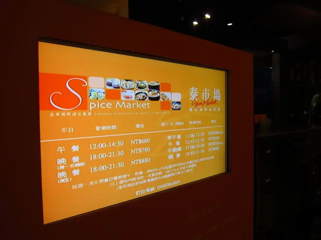 秀出不同時段的價位