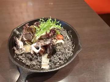 墨魚燉飯