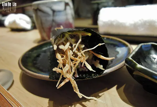 蘋果牛蒡絲手捲