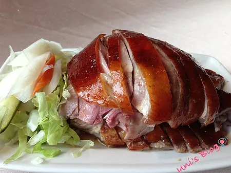 燒臘冷臺類。明爐燒烤鴨