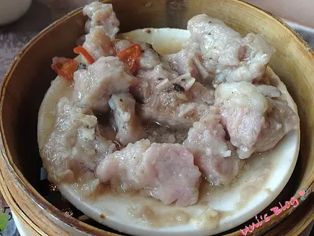 點心類。豉汁蒸子排