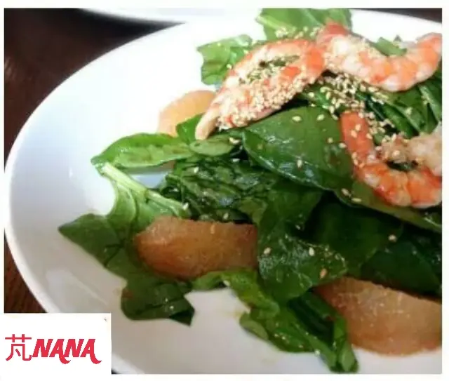 香柚味僧蝦波菜沙拉