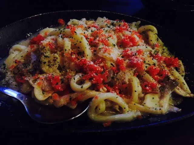 明太子奶油烏龍麵