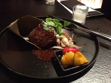 牛肉箬竹燒