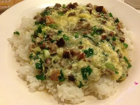 滑蛋叉燒飯