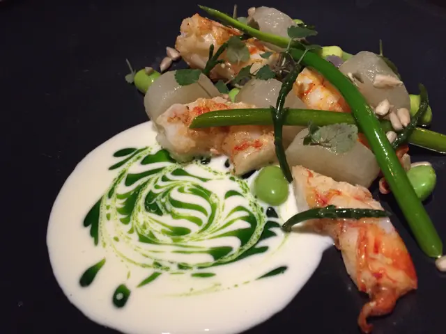 明蝦佐花椰菜醬