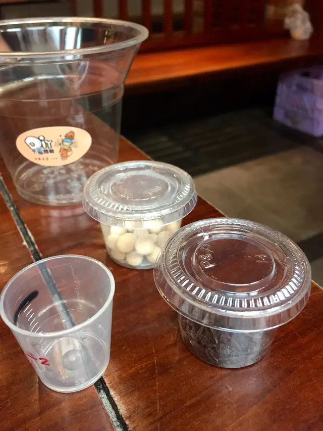 珍珠奶茶手搖DIY體驗課程中所用的工具