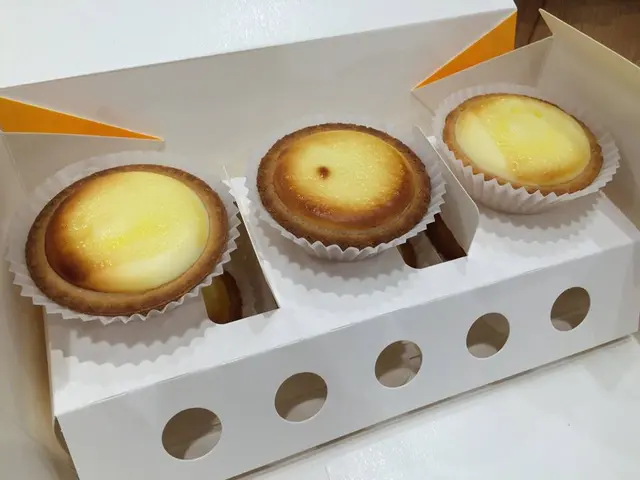一盒起士塔分二層裝盒
