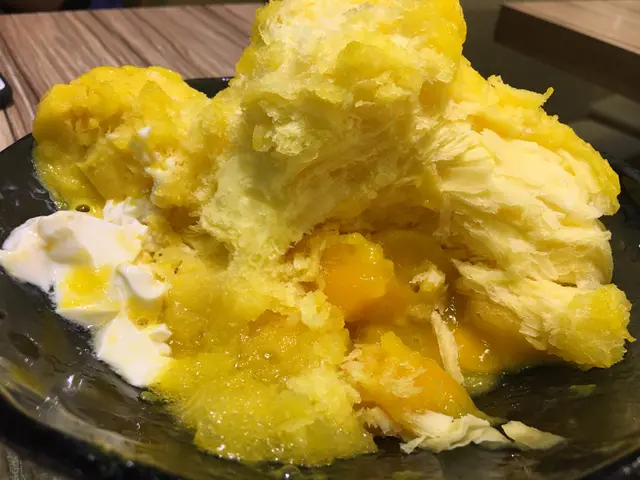 新鮮芒果棉花甜